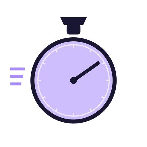 Stopwatch icon showing a fast cashout