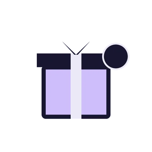 Gift box icon representing casino bonuses